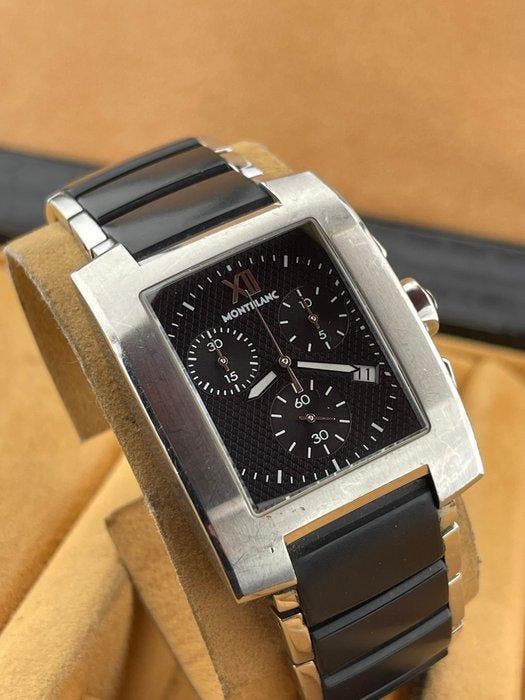 Montblanc - Profile Chronograph - 7108 - PL524706 - Homme -, Handtassen en Accessoires, Horloges | Heren