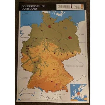 Poster Bondsrepubliek Duitsland, Verzenden, Nieuw