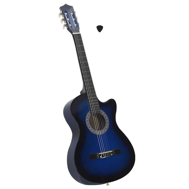 vidaXL Gitaar cutaway met 6 snaren western klassiek 38, Muziek en Instrumenten, Snaarinstrumenten | Gitaren | Akoestisch, Nieuw