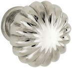 Meubelknop Nouveau 30mm glans nikkel, Huis en Inrichting, Nieuw