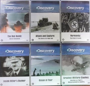 Discovery oorlogs Documentary 6 dvd, Cd's en Dvd's, Verzenden, Nieuw in verpakking