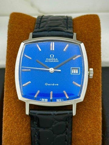 Omega - Automatic Geneve Blue Dial TV Cal.1481 - 162.0042 -, Nieuw