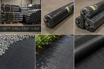 Mega partij worteldoek | Tot 8 meter breed | Prof. kwaliteit, Jardin & Terrasse, Jardin & Terrasse Autre, Verzenden
