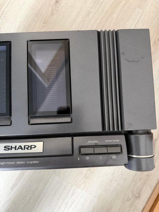 Sharp - SX-8000H(GY) Solid state versterker, TV, Hi-fi & Vidéo, Radios
