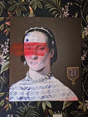 Romy van Rijckevorsel - Girl with pearls