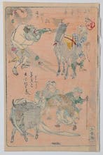 Cent dessins comiques - Le vent dans l’oreille d’un cheval -