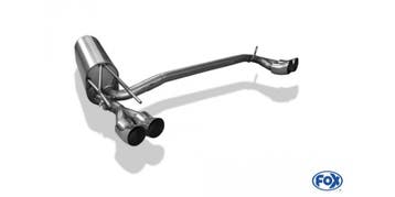 FOX Opel Calibra A einddemper uitgang rechts/links - 2x76 ty, Verzenden, Nieuw