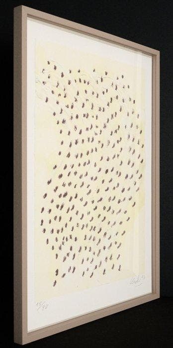 Günther Uecker (1930-2025) - Lithograph - Signiert - Sehr