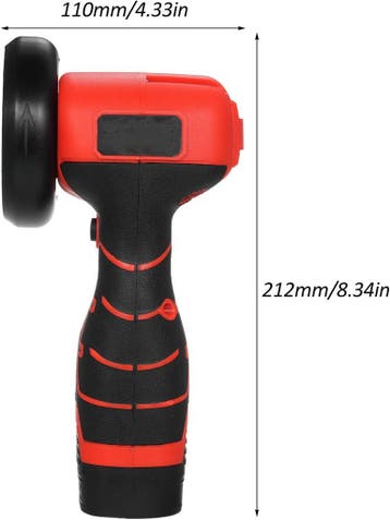 Accu-haakse slijper 7000rpm | 34% korting | Retour deal, Verzenden, Zo goed als nieuw, Minder dan 700 watt, Haakse handslijpmachine
