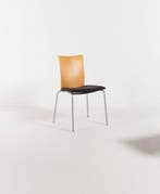 Randers - Stoel - Hout, Aluminium, Katoen
