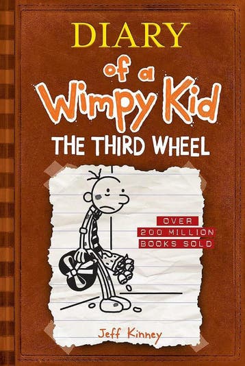 The third wheel / Diary of a wimpy kid / 7 9781419741937, Boeken, Verzenden, Zo goed als nieuw, Jeff Kinney