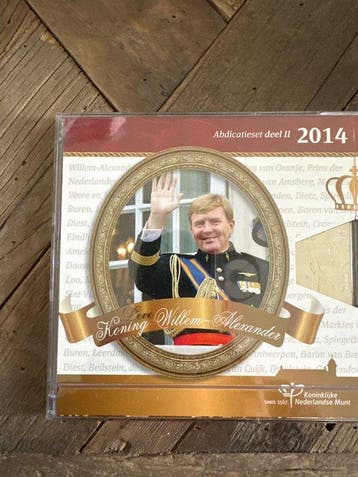 Nederland. Year Set (BU) 2014 Abdication Set Part I and 2, Postzegels en Munten