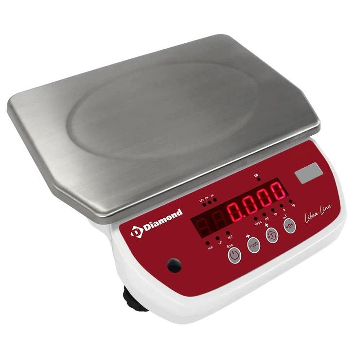 Keukenweegschaal | LIBRA LINE | Kunststof/RVS | Max. 6kg |, Articles professionnels, Horeca | Équipement de cuisine, Envoi