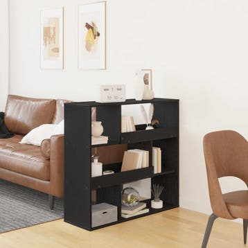 vidaXL Boekenkast 4-laags 100 x 33 x 94,5 cm Bewerkt hout, Huis en Inrichting, Verzenden, Nieuw