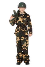 Leger Kostuum Groen Jongen, Verzenden, Nieuw