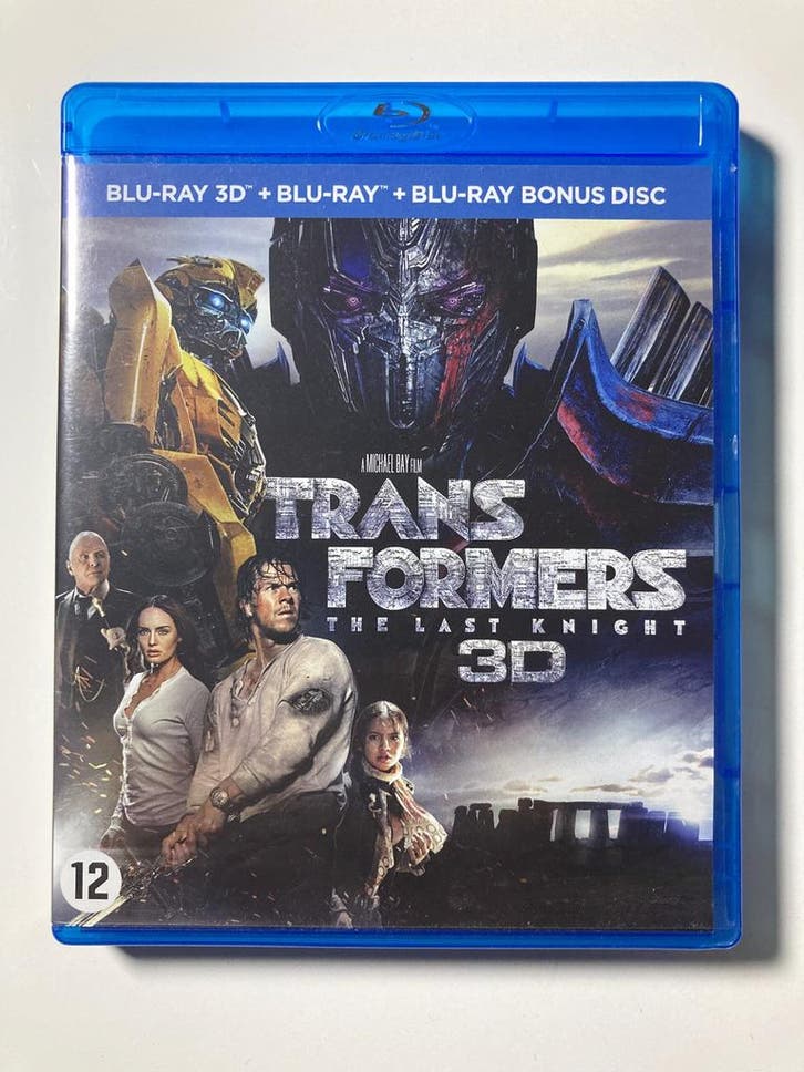 TRANSFORMERS THE LAST KNIGHT (2D + 3D) (BLURAY), Cd's en Dvd's, Blu-ray, Gebruikt