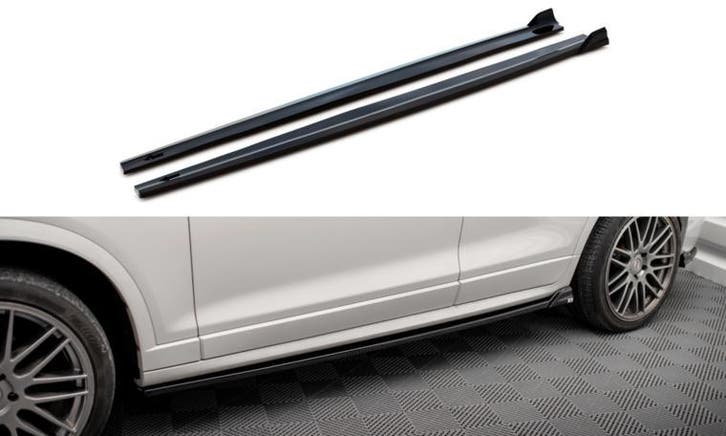 Maxton Sideskirts Aanzet BMW X3 F25 M Pakket B8851, Auto-onderdelen, Carrosserie, Nieuw, BMW, Links, Rechts