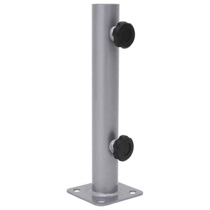 vidaXL Parasolvoet voor Ø32/34/38 mm stok staal, Jardin & Terrasse, Parasols, Envoi