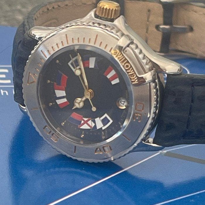 Save The Sea Quartz Modèle plongeur by Memotime Design Corum, Handtassen en Accessoires, Horloges | Heren