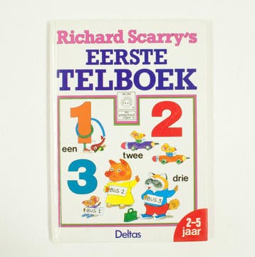 Richard Scarrys eerste telboek 9789024340385 Scarry, Verzenden, Gelezen, Scarry