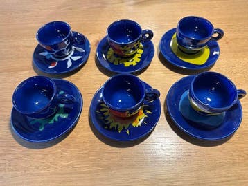 Illy / IPA - Luca Trazzi - Koffieservies voor 6 (6) -