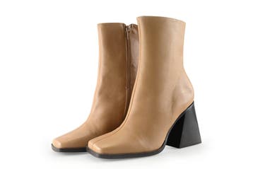 Vagabond Enkellaarzen in maat 36 Beige, Verzenden, Beige, Lage of Enkellaarzen, Zo goed als nieuw