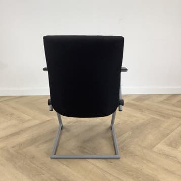 Grammer Office design vergaderstoel,  zwart - grijs, Huis en Inrichting, Stoelen, Gebruikt, Zwart, Eén