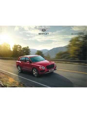 2018 BENTLEY BENTAYGA BROCHURE DUITS, Nieuw