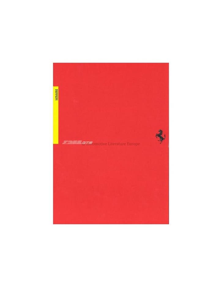 1994 FERRARI F 355 GTS BROCHURE 855/94, Boeken, Auto's | Folders en Tijdschriften, Ophalen of Verzenden