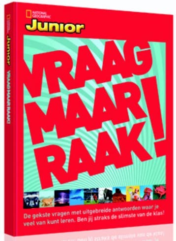 Vraag maar raak! / National Geographic junior 9789089270481, Boeken, Verzenden, Gelezen