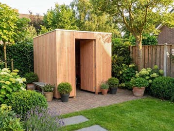 Veiling - Tuinhuis triple-profiel 350x250x240 cm, Nieuw