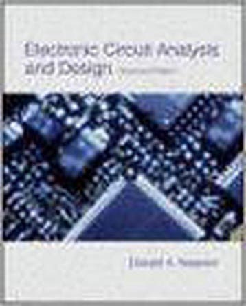 Electronic Circuit Analysis And Design - Neamen, Boeken, Verzenden, Nieuw