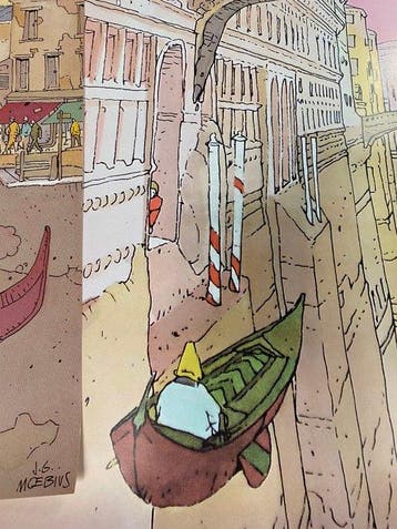 Moebius - 2 Offset Print - Venise Onirique - Editori del, Nieuw