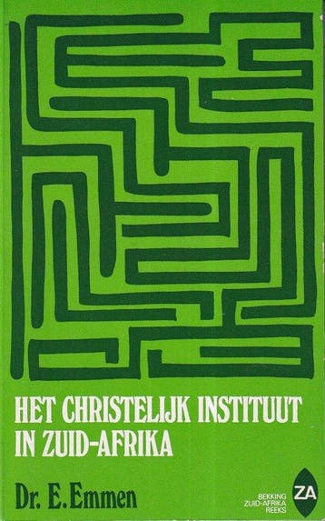 Christelijk instituut in zuid Afrika - Emmen, Boeken, Verzenden, Nieuw