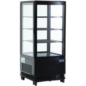 Koelvitrine | C-SERIE | Energiezuinig | 68L | Zwart |, Verzenden, Nieuw in verpakking