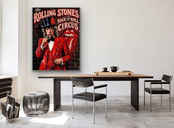 ERIC BRUMETTE - ROLLING STONES MICK JAGGER ROCK AND ROLL