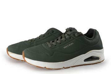 Skechers Sneakers in maat 44 Groen, Kleding | Heren, Schoenen, Overige kleuren, Verzenden, Zo goed als nieuw, Skechers