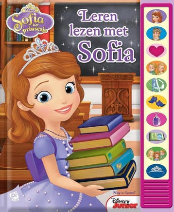 Disney Lern lezen met Sofia het Prinsesje geluidenboek, Boeken, Verzenden, Gelezen, Susan Rich Brooke