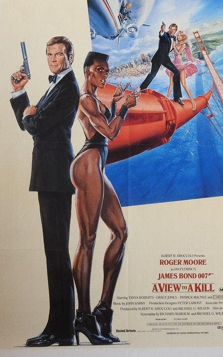 James Bond 007 - Roger Moore - A View to a Kill - US, Collections, Cinéma & Télévision