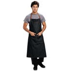 Chef Works Urban Memphis lang schort zwart | 100% Denim |, Verzenden