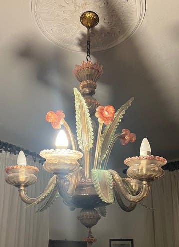 murano - Kroonluchter - Muranoglas