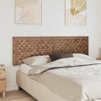 vidaXL Hoofdbord Naturel Massief Teakhout, Verzenden, Nieuw