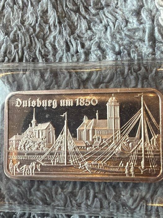 1 Troy Ounce - Zilver - Heraeus, Germany, Duisburg (Zonder, Postzegels en Munten, Edelmetalen en Baren