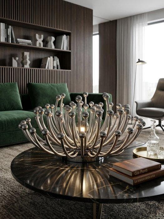 SP LIGHT - Studio Tetrarch - Tafellamp - PISTILLO - Metaal,, Antiek en Kunst, Antiek | Verlichting
