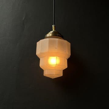 Lampe - Lampe suspendue au design de gratte-ciel Art déco -