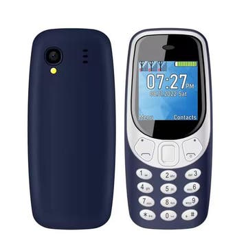 Q3308 Mini Telefoon - 1.33 inch HD Scherm - Dual SIM -, Verzenden, Nieuw