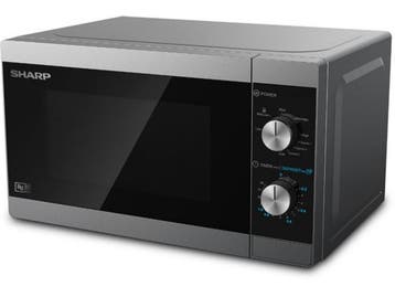Sharp YC-MG01E-S - Combinatiemagnetron - 20L - 800W - Zwart, Elektronische apparatuur, Verzenden, Nieuw