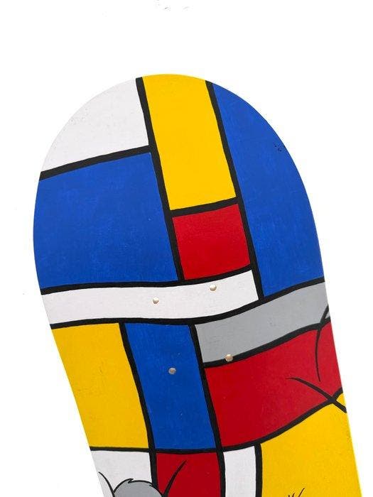 PAAPI (1986) - Figaro from Pinocchio dreaming of Mondriaan, Antiek en Kunst, Kunst | Designobjecten