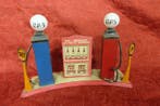 Marx - Blikken speelgoed - Louis Marx & Co Gas Pump Set -