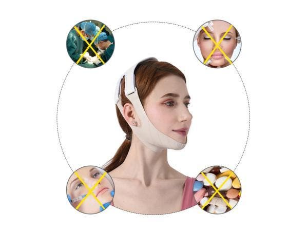 Veiling - Gezicht V shape band -shapend en liftend - silicon, Bijoux, Sacs & Beauté, Beauté | Soins du visage